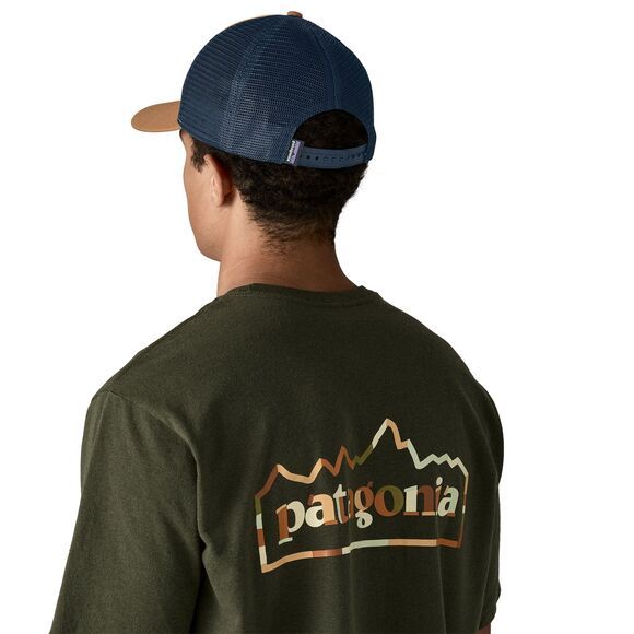 Patagonia P-6 Logo LoPro Trucker Hat Talon Gold