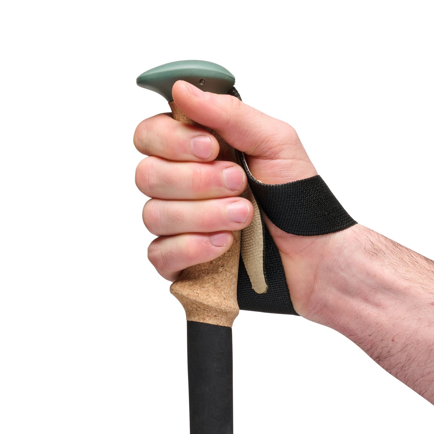 Black Diamond Trail Cork Trekking Poles Laurel Green