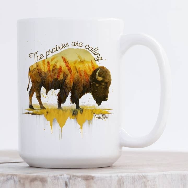 DIYxe The Prairies Are Calling Coffee Mug