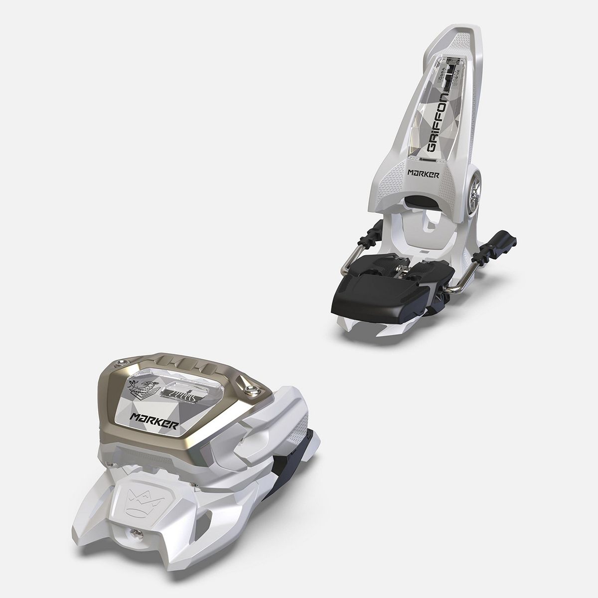 Marker Griffon 13 Binding 100mm Brake - White