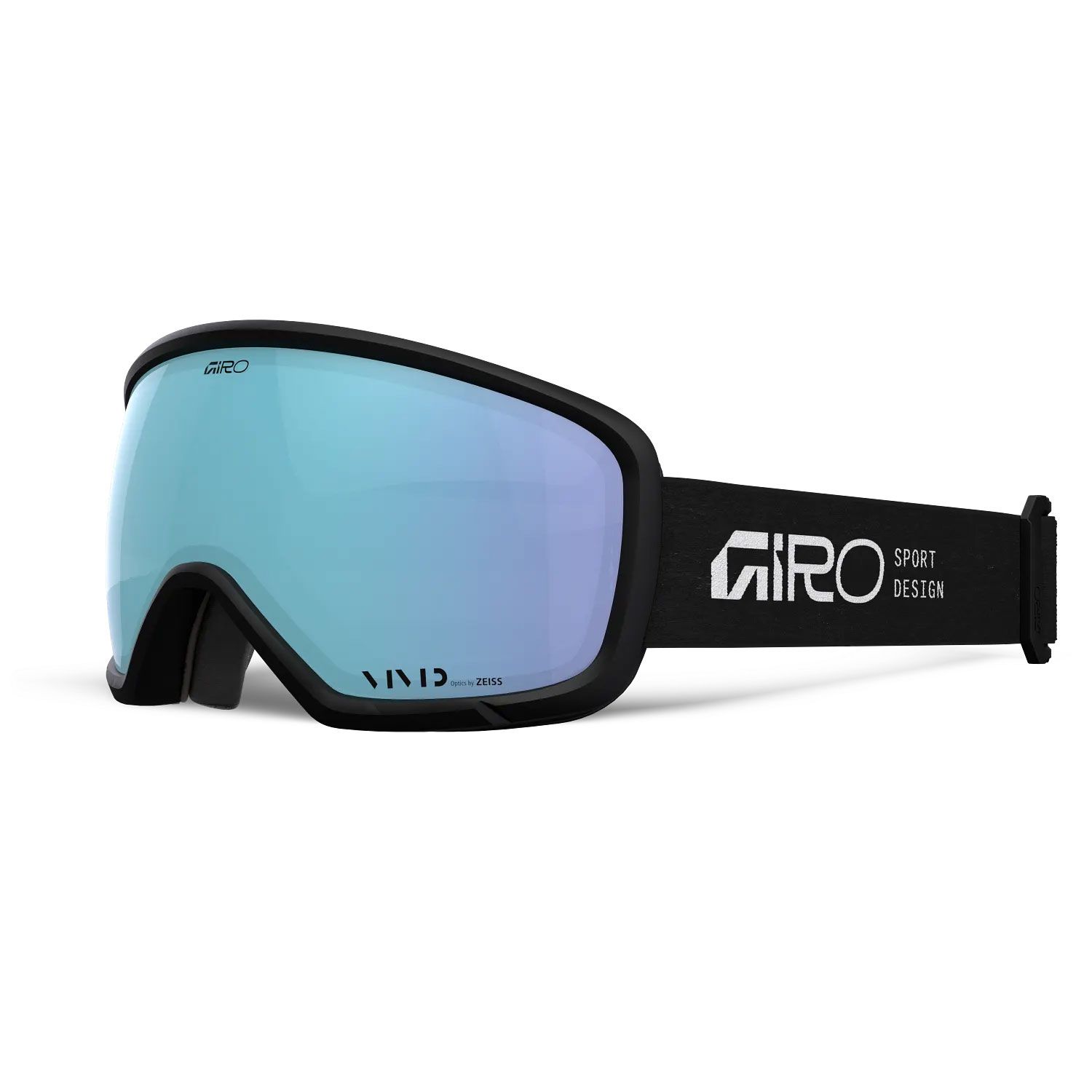 Giro Ringo Black Stacked / Vivid Royal