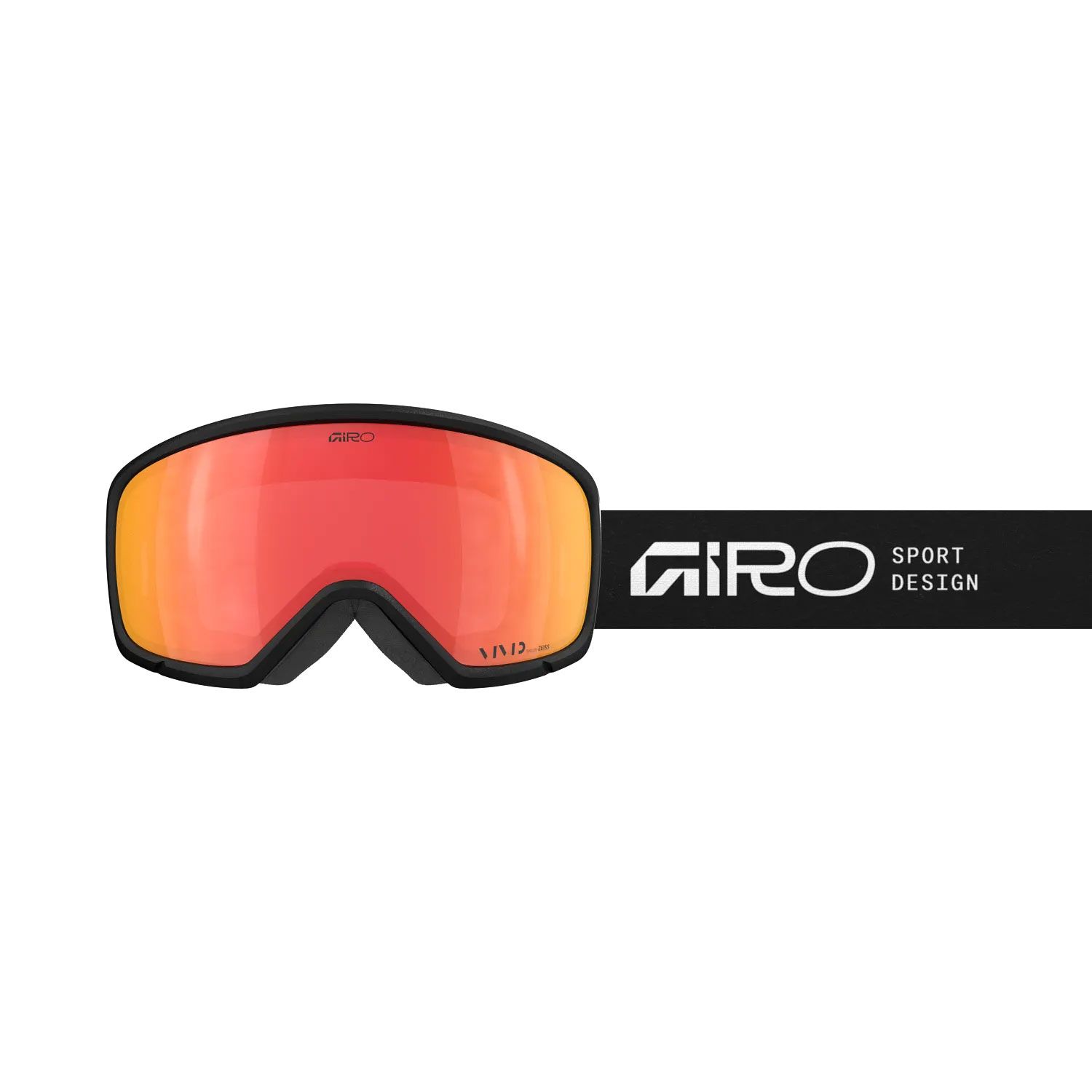 Giro Ringo Black Stacked / Vivid Ember