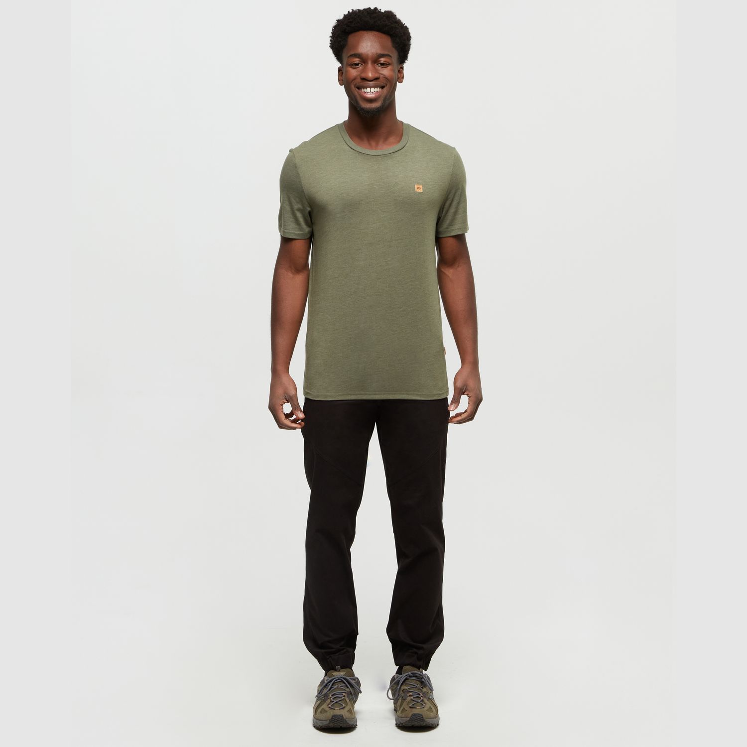 tentree M Baker T-Shirt Deep Olive