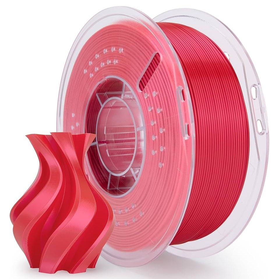 ELEGOO Silk PLA Filament 1.75mm 1KG - Red
