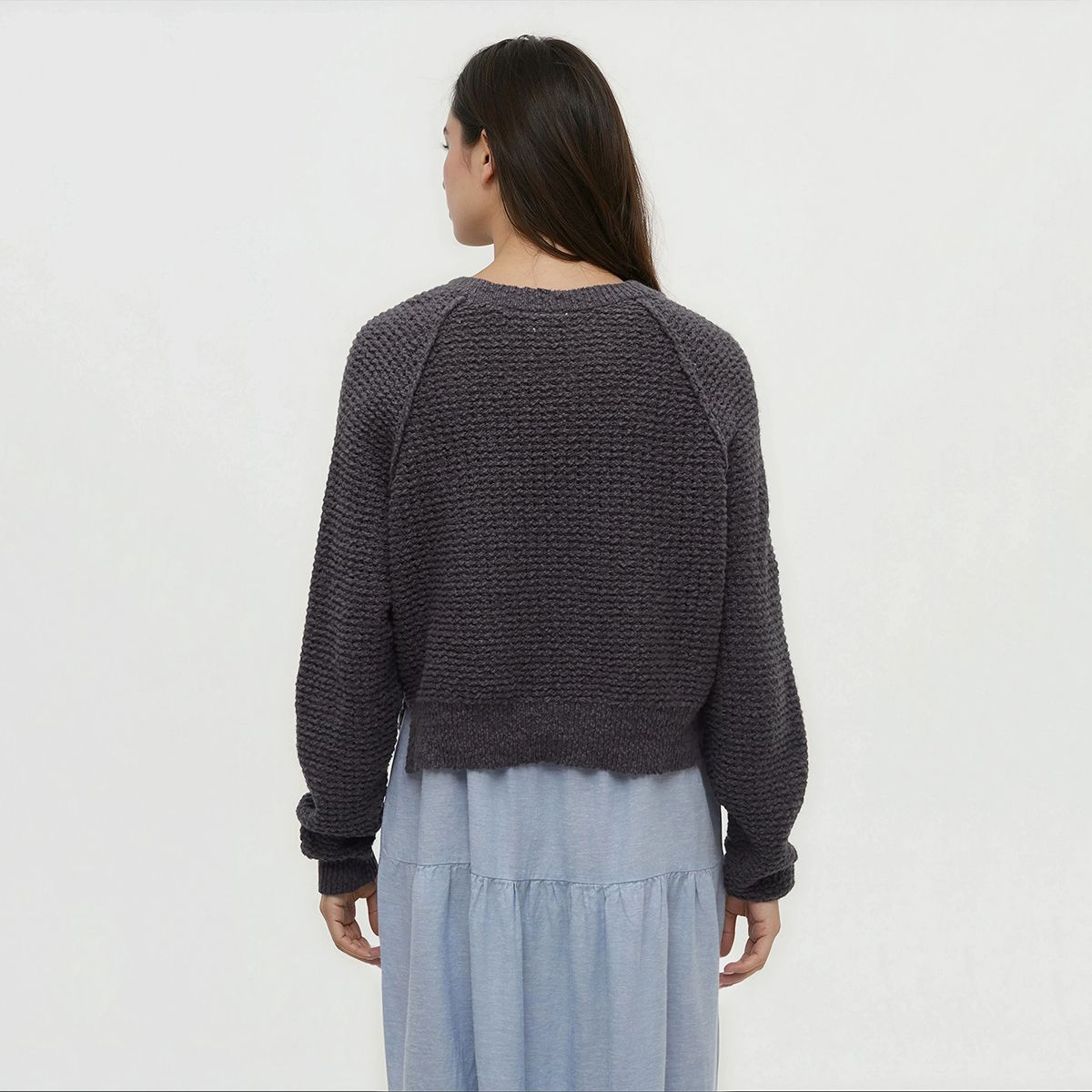 tentree W Hart Sweater Graphite