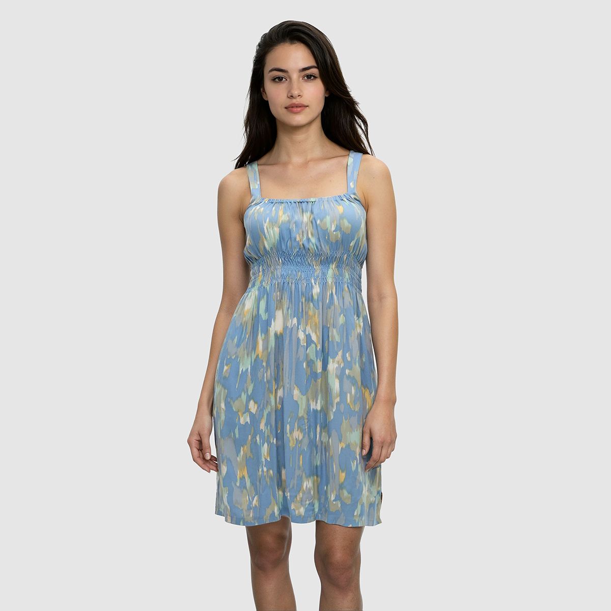 tentree W Overlook Dress Lakeside Blue/Blur tentree W Overlook Dress Lakeside Blue/Blur