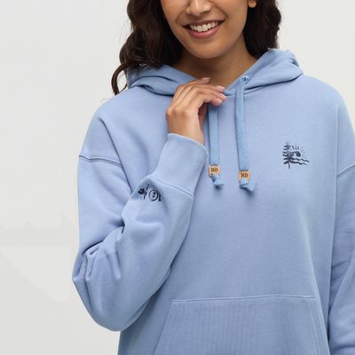 tentree W Sunrise Relaxed Hoodie Lakeside /Midnight