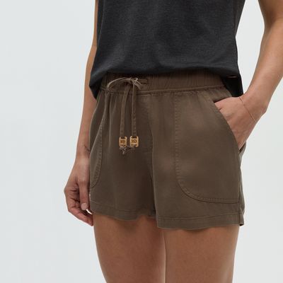 tentree W Tencel Instow Short Timber
