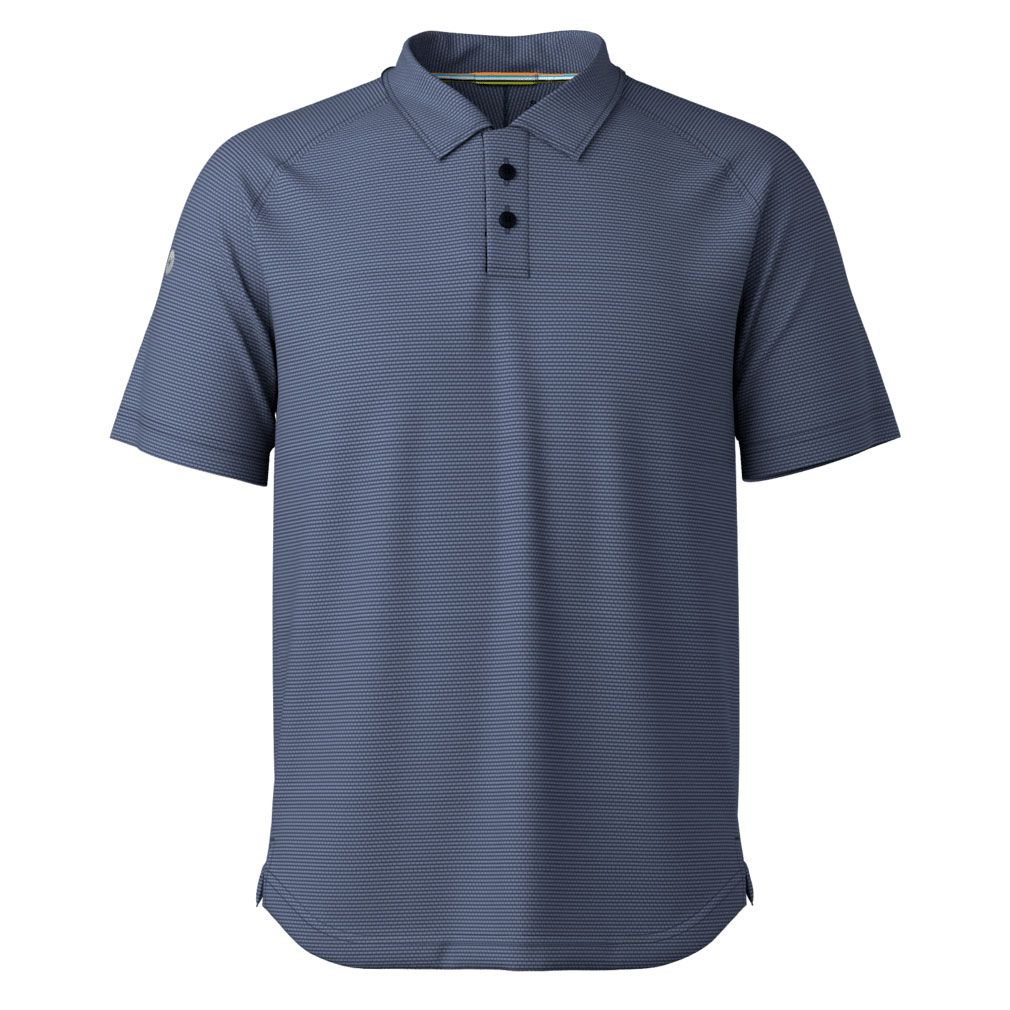 Smartwool M Active Mesh Polo Nightfall- Navy