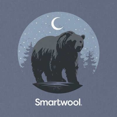 Smartwool M Lunar Bear Active SS Graphic Tee Night
