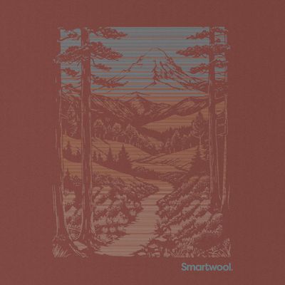 Smartwool M Winding Trail Active SS Tee Sienna