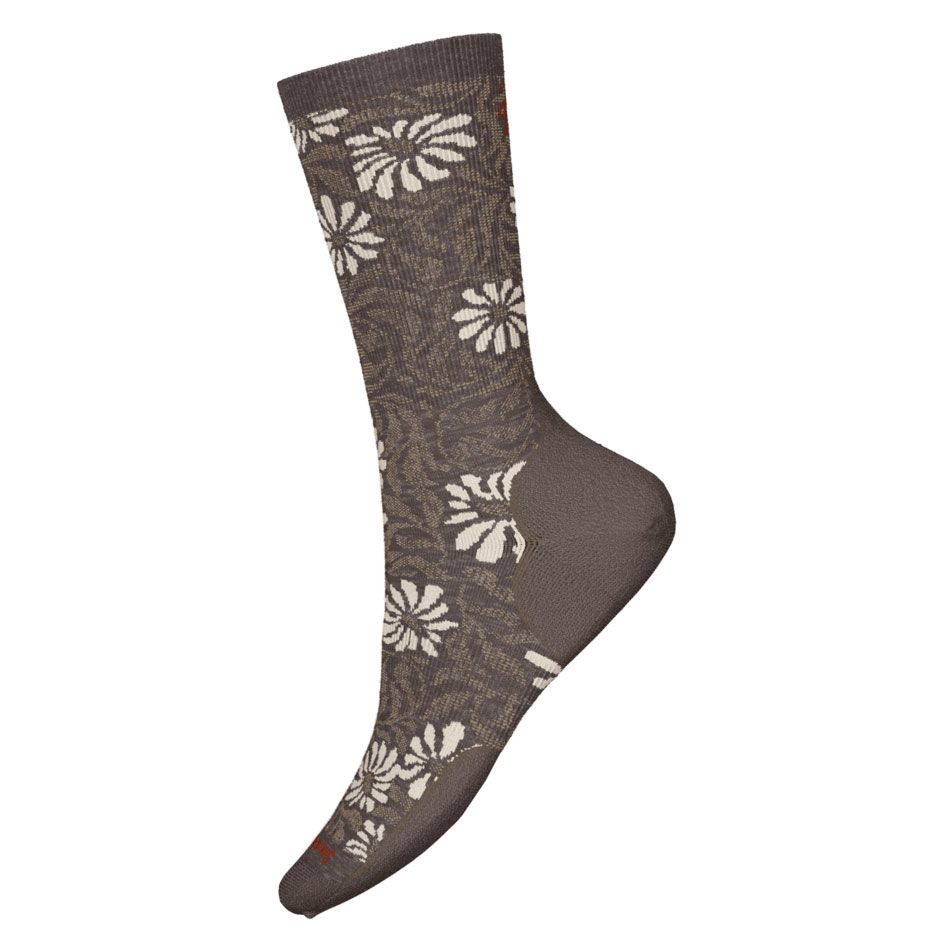 Smartwool Everyday Floral Crew Socks Taupe