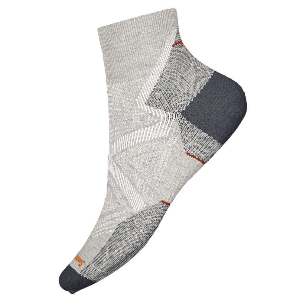 Smartwool Run Zero Cushion Ankle Socks Ash