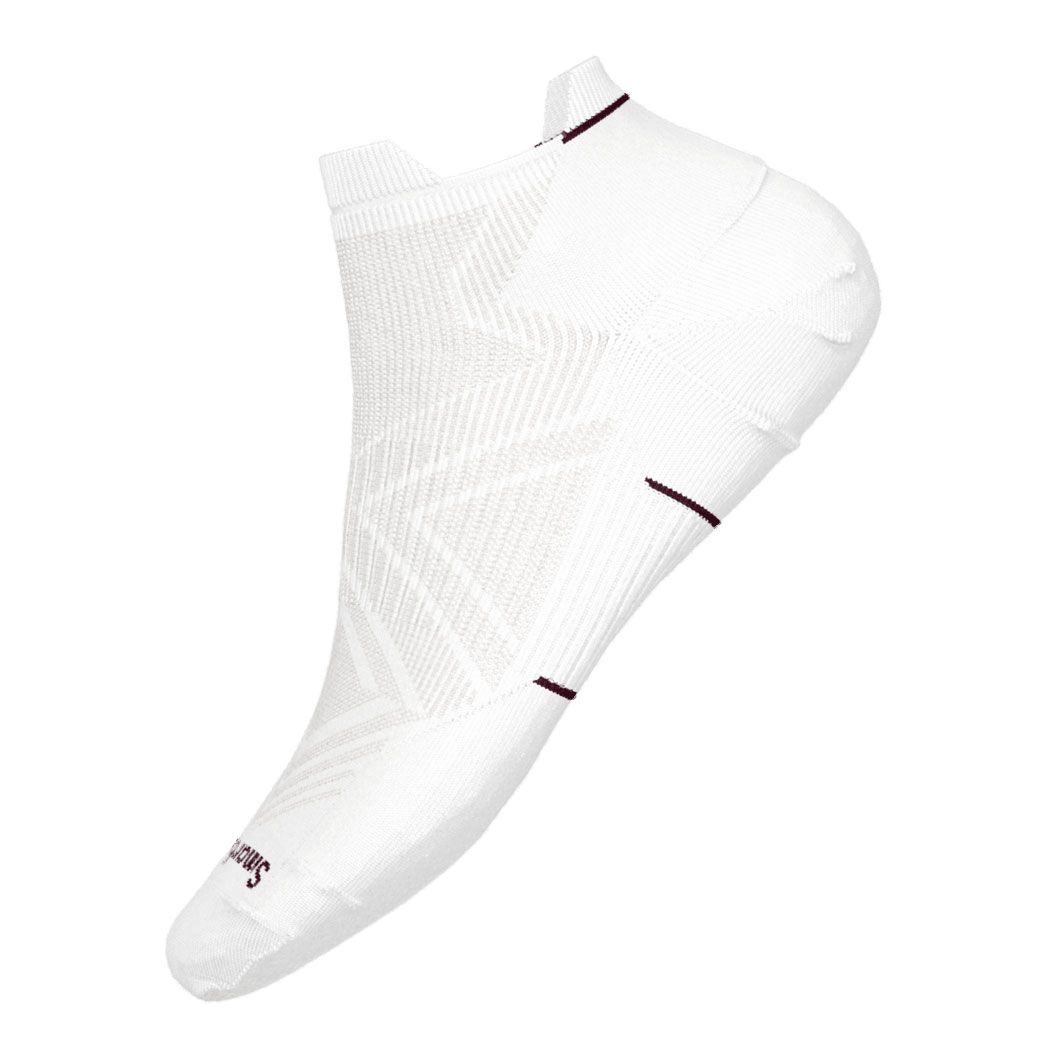 Smartwool W Run Target Cush Low Ankle Socks White