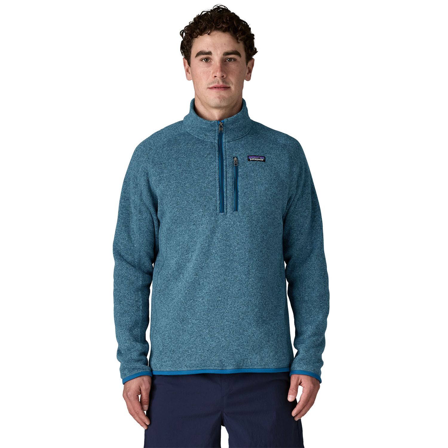 Patagonia M Better Sweater 1/4 Zip Aquatic Blue