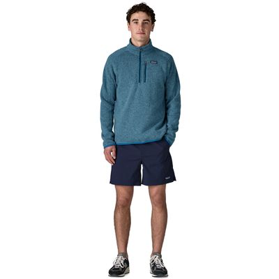 Patagonia M Better Sweater 1/4 Zip Aquatic Blue
