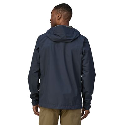 Patagonia M Boulder Fork Rain Jkt Smolder Blue