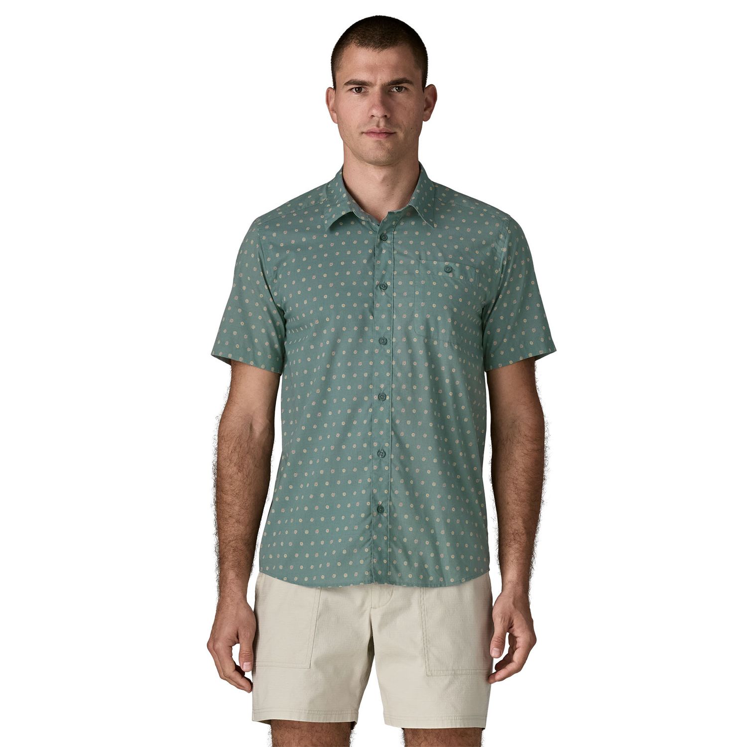 Patagonia M Go To Shirt Suns: Blue Sage