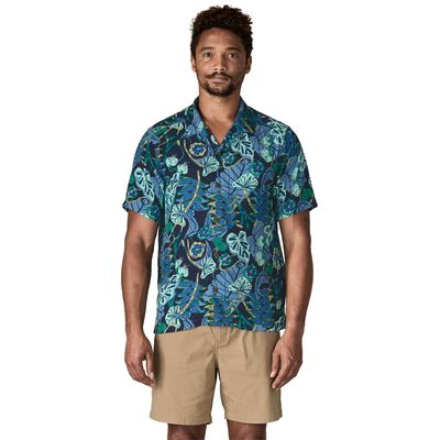 Patagonia M Tidal Threads Shirt Tropiclimb: Navy