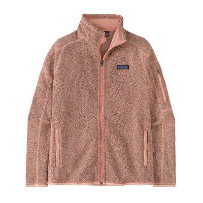 Patagonia W Better Sweater Jkt Peach Sherbet Patagonia W Better Sweater Jkt Peach Sherbet