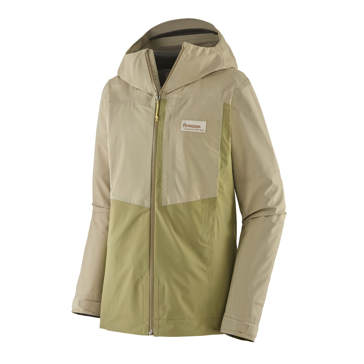 Patagonia W Boulder Fork Rain Jkt Gumtree Green