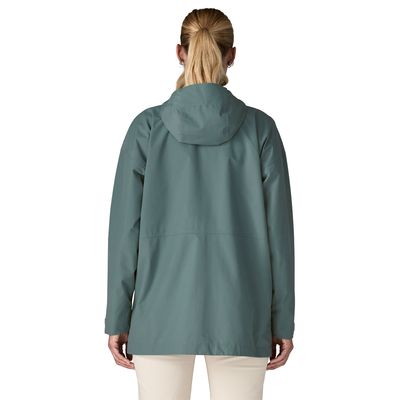 Patagonia W Outdoor Everyday Rain Jkt Blue Sage