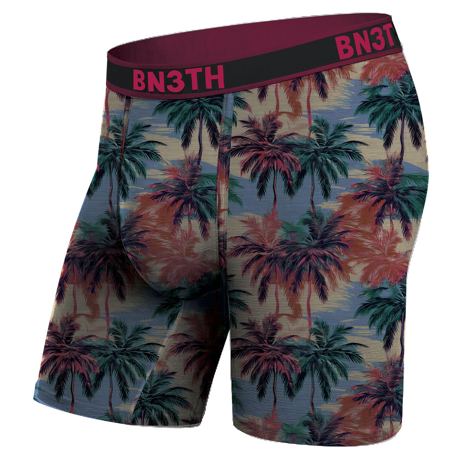 BN3TH Pro Flex Max Boxer Brief - Electric Palm - Sand