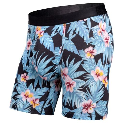 BN3TH Classic Icon Boxer Breif - Vintage Hawaii - Fog, Size: M