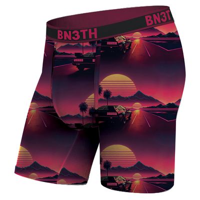 BN3TH Pro Flex Max Boxer Brief - Sunset Racing-Cherise BN3TH Pro Flex Max Boxer Brief - Sunset Racing-Cherise