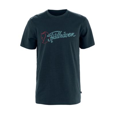 Fjallraven M Archive Logo T-Shirt Dark Navy