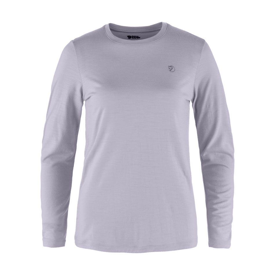Fjallraven W Abisko Wool LS Lavender Mist