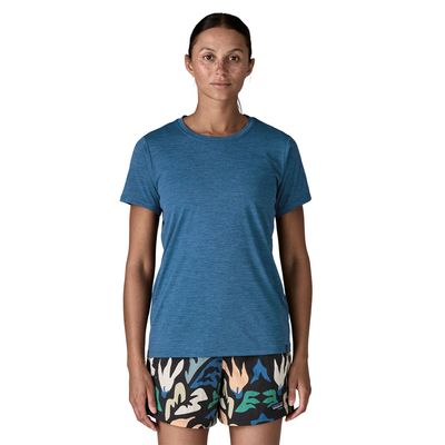 Patagonia W Cap Cool Daily Shirt Aquatic Blue Patagonia W Cap Cool Daily Shirt Aquatic Blue