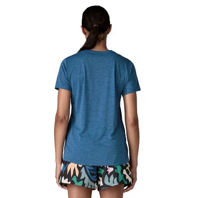 Patagonia W Cap Cool Daily Shirt Aquatic Blue