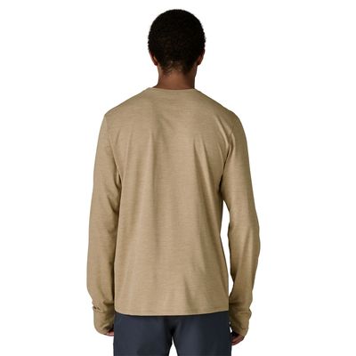 Patagonia M L/S Cap Cool Sun Shirt Seabird Grey