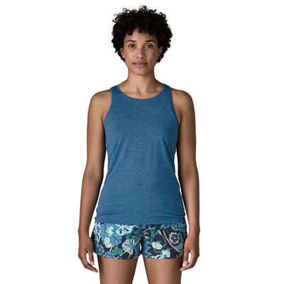 Patagonia W Cap Cool Daily Tank Aquatic Blue Patagonia W Cap Cool Daily Tank Aquatic Blue