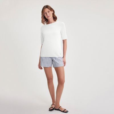 FIG Roby S/S Top - Pure White FIG Roby S/S Top - Pure White