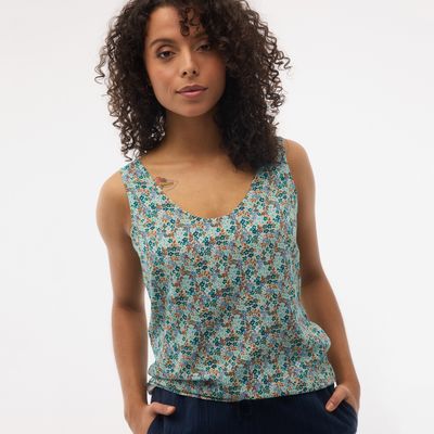 FIG Chloe Tank Top - Daydream Light Spruce