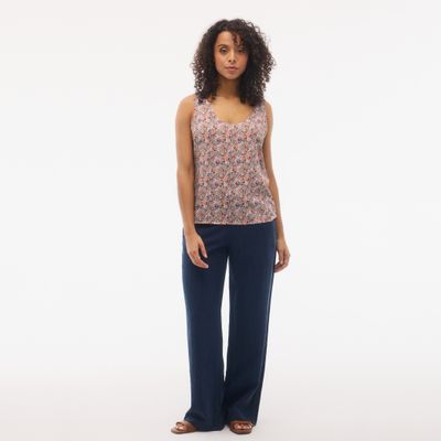 FIG Chloe Tank Top - Daydream Light Chili FIG Chloe Tank Top - Daydream Light Chili