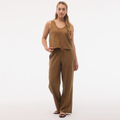 FIG Elba Sleeveless Top - Timber FIG Elba Sleeveless Top - Timber