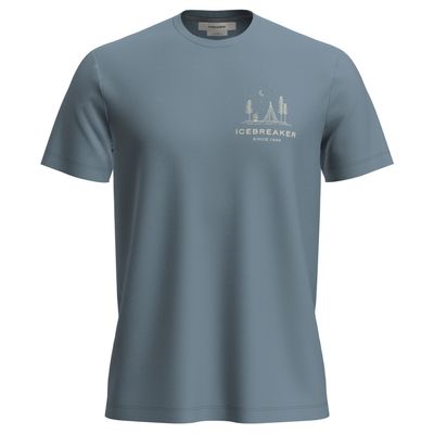Icebreaker M Merino 150 Tech Lite SS Peace Pass Flint