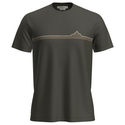 Icebreaker M Merino 150 Tech Lite Range Stripe Loden