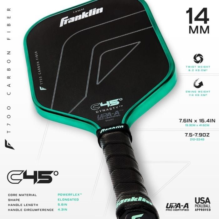 Franklin C45 Carbon Paddle Dynasty 14mm Mint