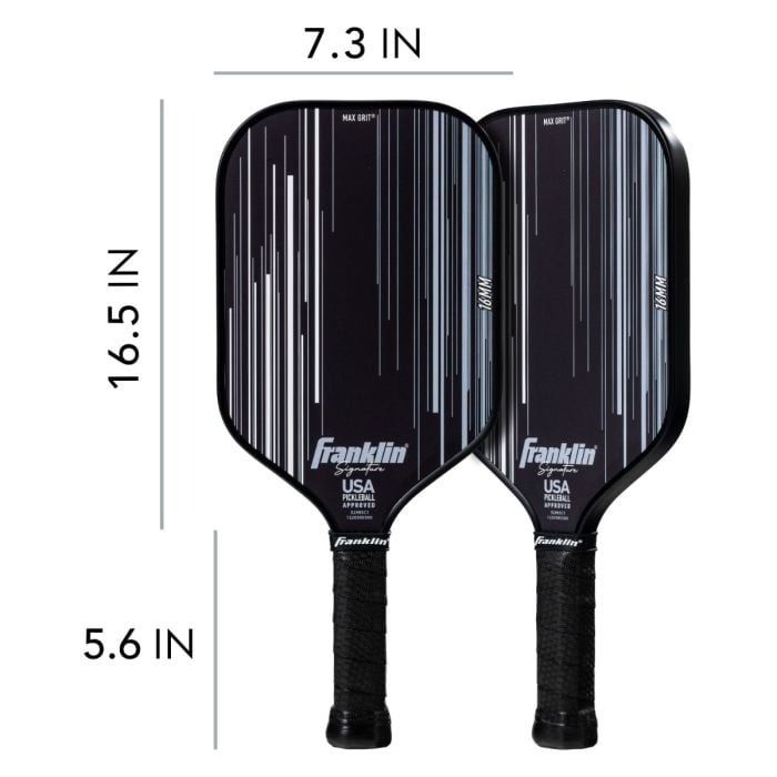 Franklin Signature Pro Paddle 16mm Black