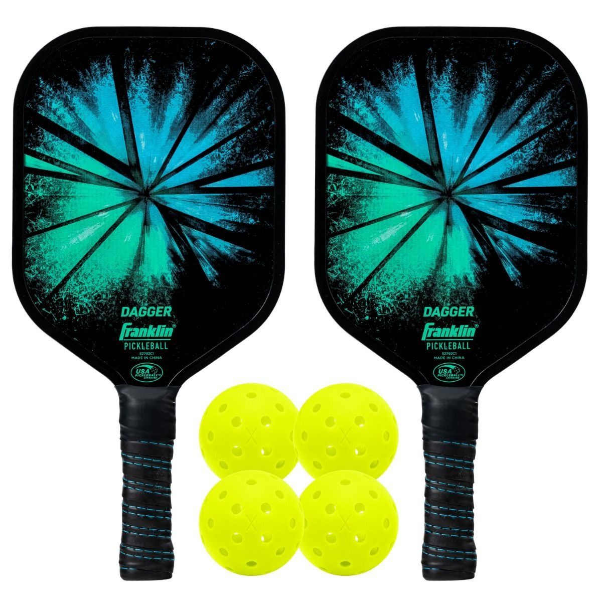 Franklin Dagger Polypro Core 2 Player Paddle/Ball Set