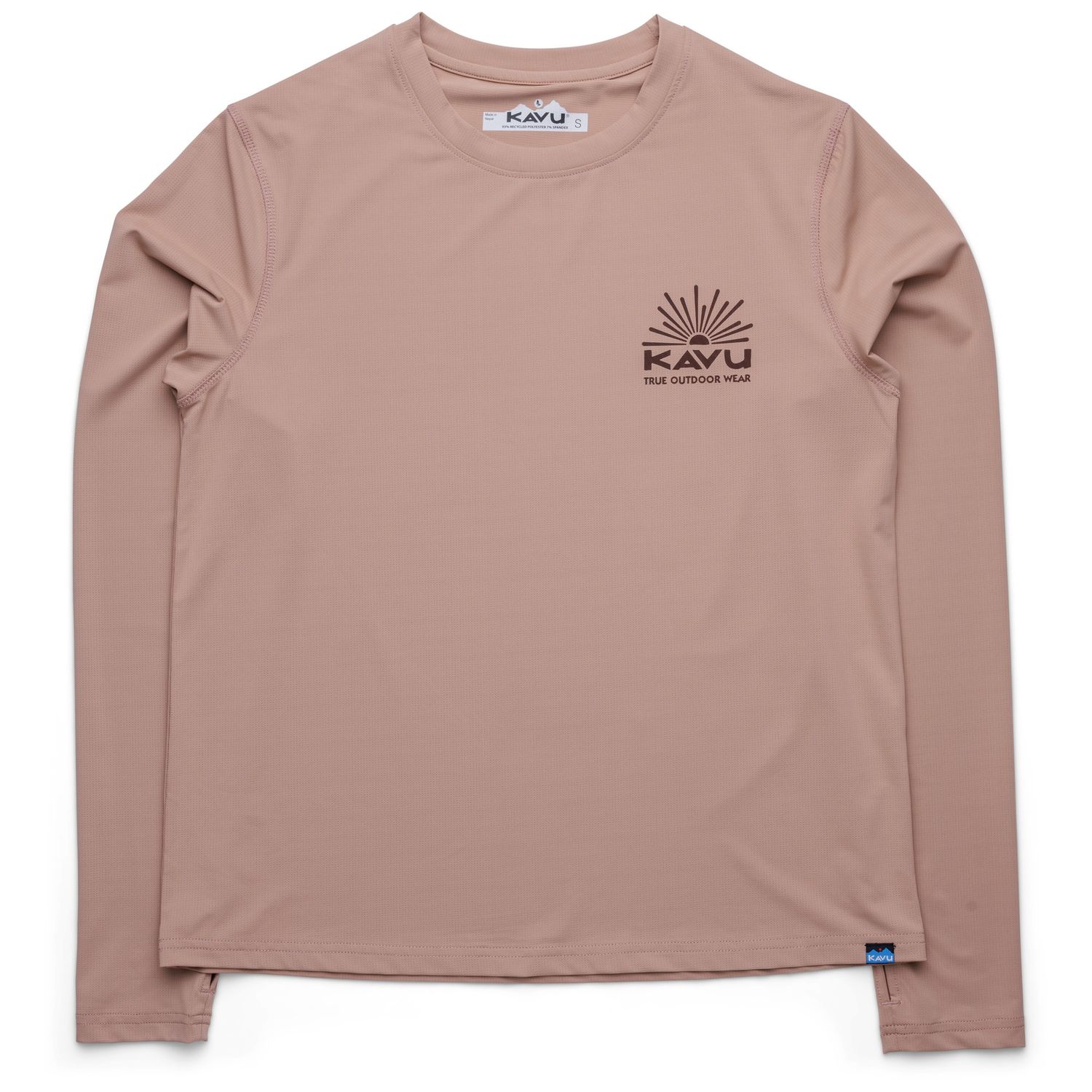 KAVU W Sunlite Crew - Burnt Sugar