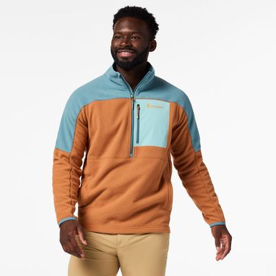 COTOPAXI M Abrazo Fleece 1/2 Zip EVGL/WSKY