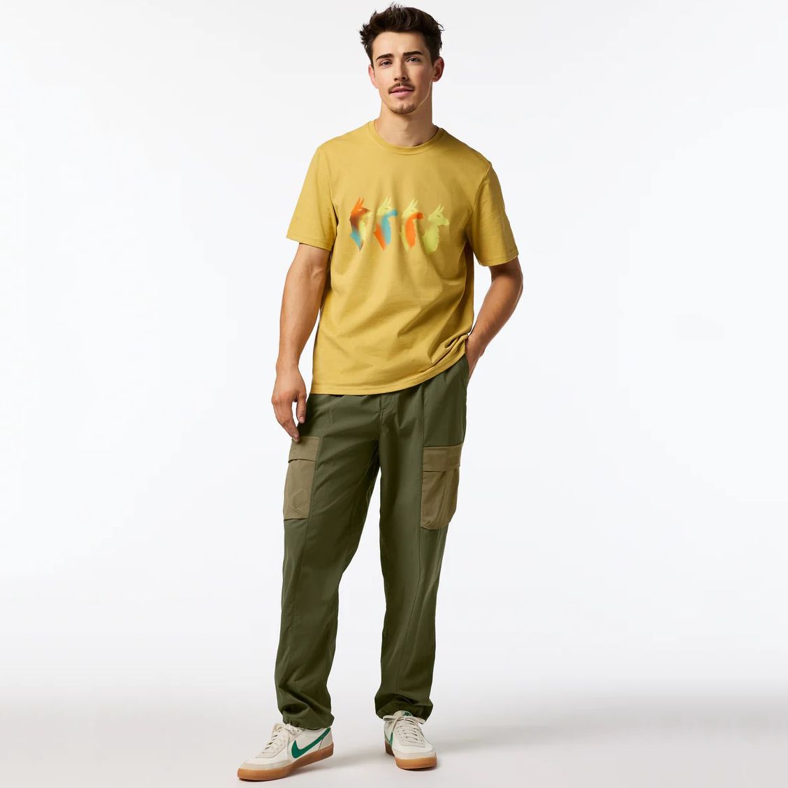 COTOPAXI M Cuatro Bitmap T-Shirt Husk