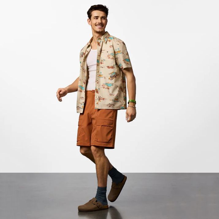 COTOPAXI M Estival Button Up Shirt - Mt Cotopaxi Cream