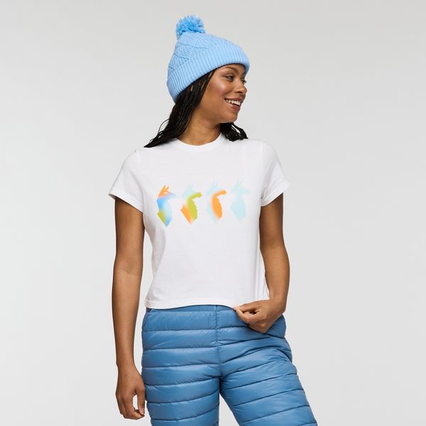 COTOPAXI W Cuatro Bitmap T-Shirt White