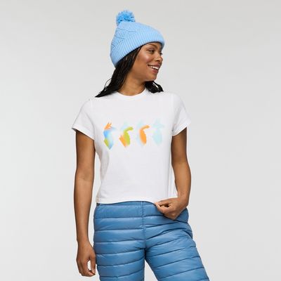 COTOPAXI W Cuatro Bitmap T-Shirt White COTOPAXI W Cuatro Bitmap T-Shirt White